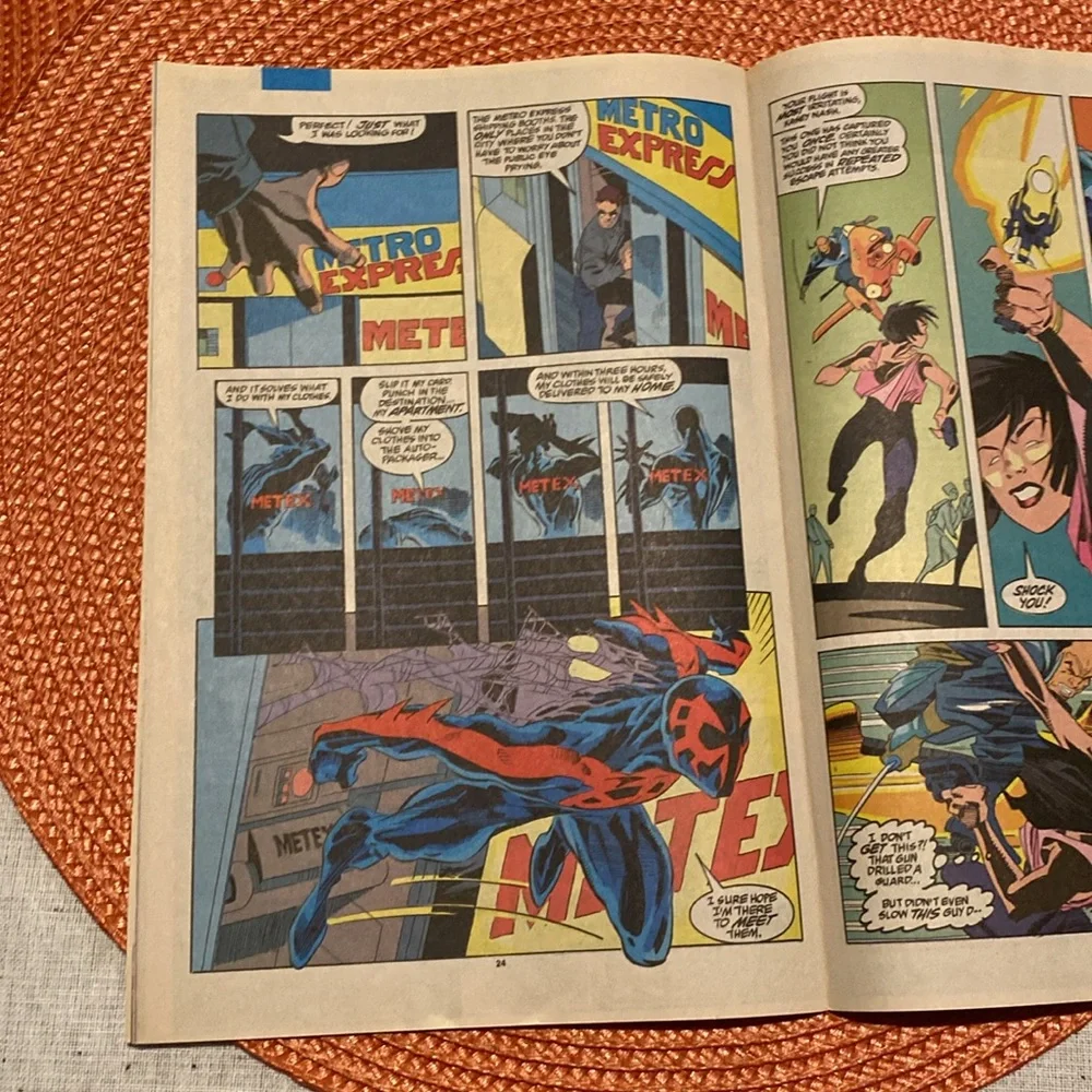 Spider-Man 2099 #4 February 1993 Marvel 2099 Spiderman Comic Book